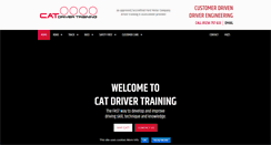 Desktop Screenshot of catdrivertraining.co.uk