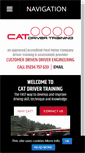 Mobile Screenshot of catdrivertraining.co.uk